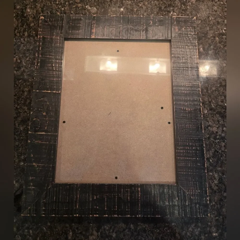 Rustic Brown Wooden Picture Frame